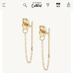 CATBIRD BALLERINA EARRINGS (PAIR) 14K Yellow Gold